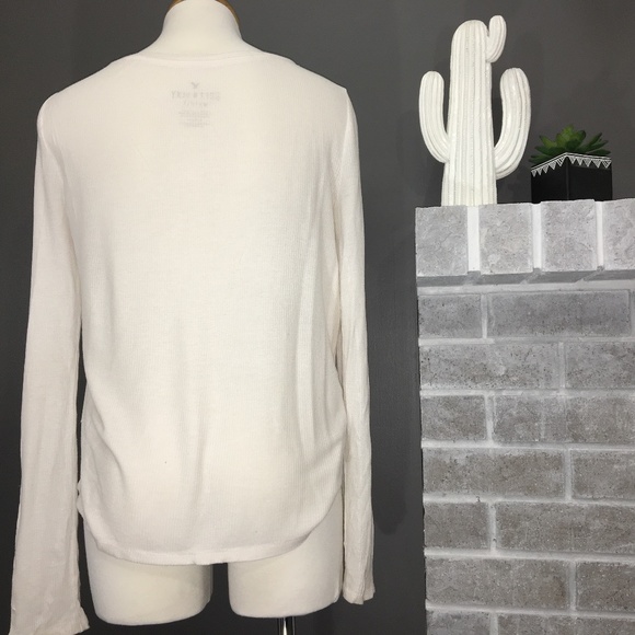 American eagle soft and sexy waffle long sleeve - Picture 2 of 3